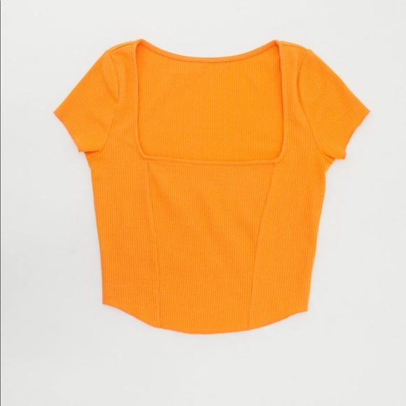Urban Outfitters | Tops | Uo Meg Square Neck Top | Poshmark